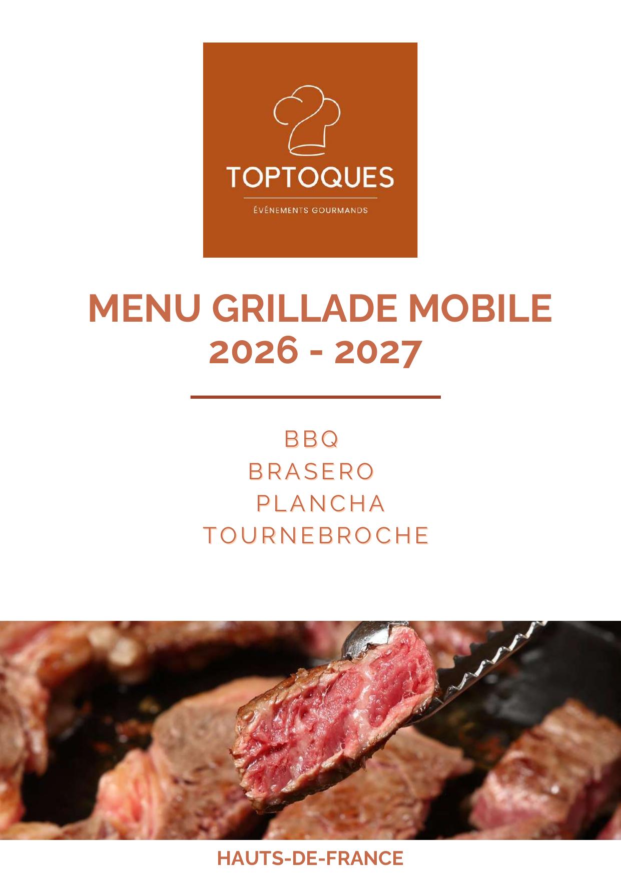 Plaquette Grillade Mobile