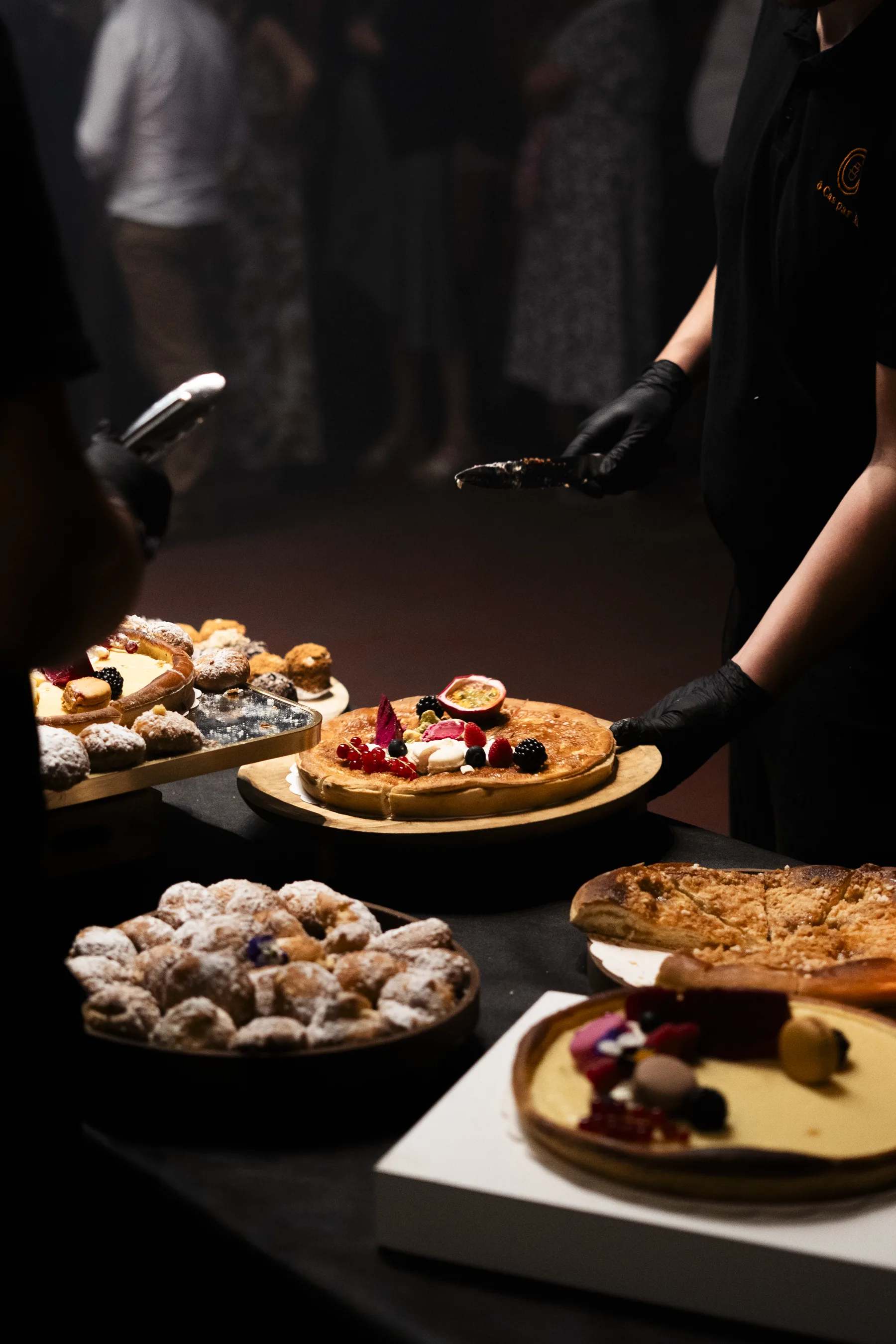 Chef Top Toques en service